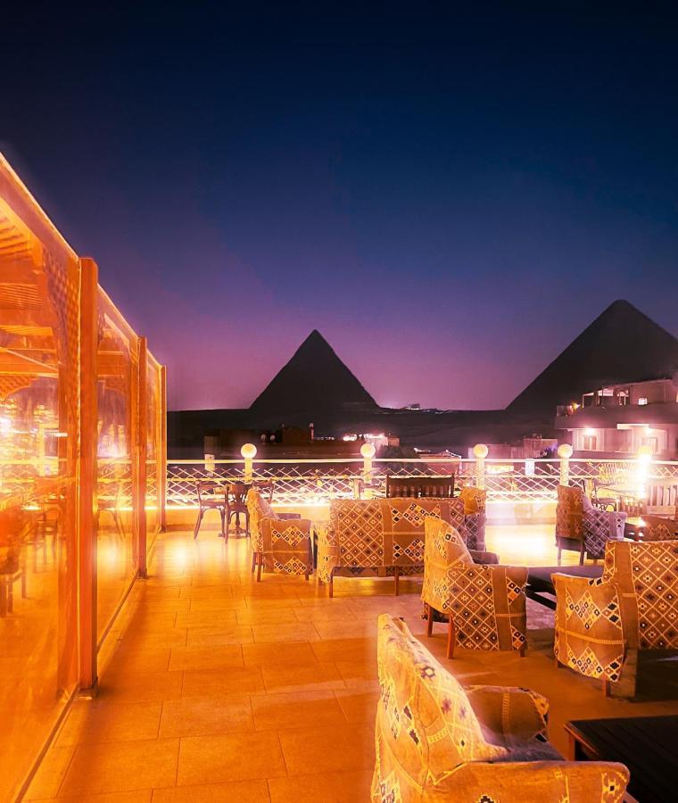 Jimmy Pyramids View Hotel Cairo Exterior foto